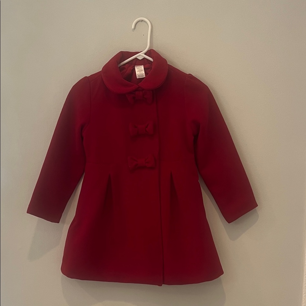 Girls bow dressy coat! Size 8 - Picture 11 of 11